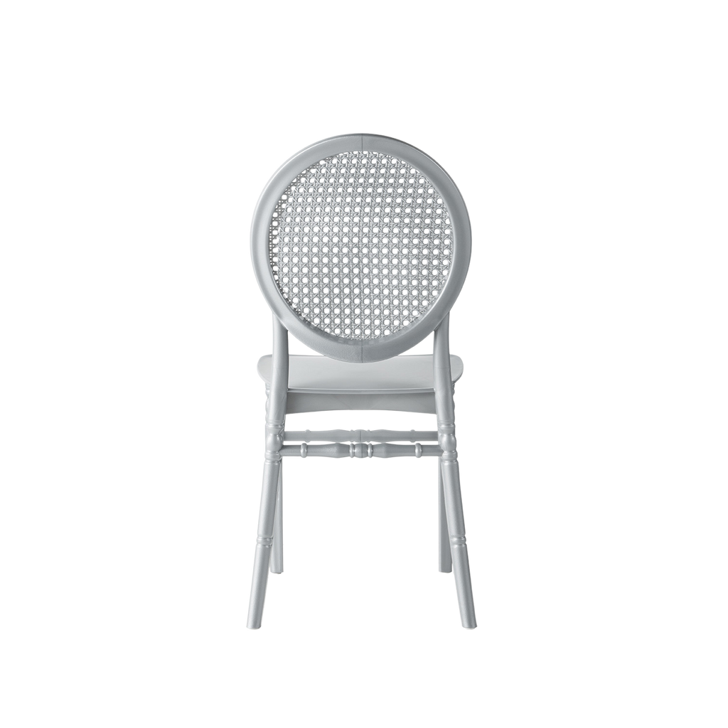 Chiavari Toy Stacking Polypropylene Chair Silver