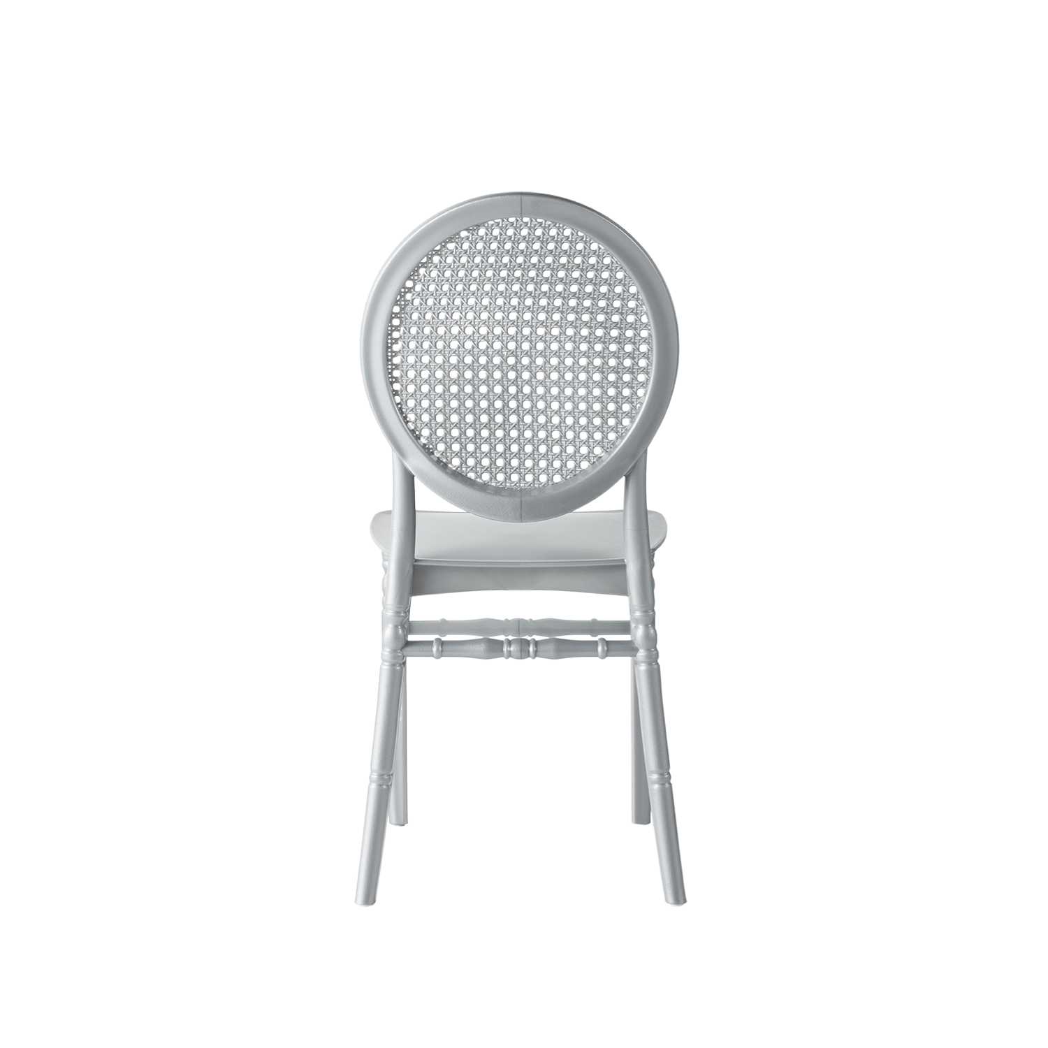 Chiavari Toy Stacking Polypropylene Chair Silver