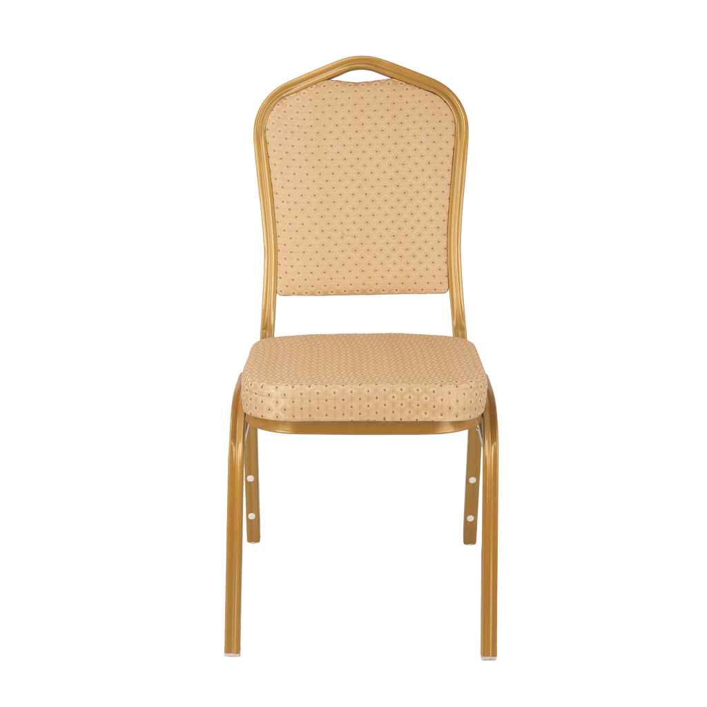 Premium Banquet Stacking Chair Cream