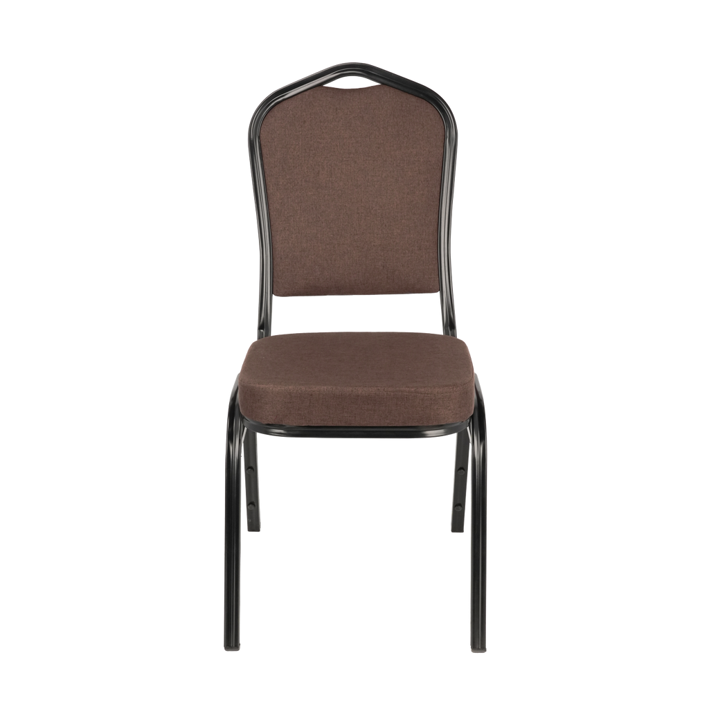 Premium Banquet Stacking Chair Brown