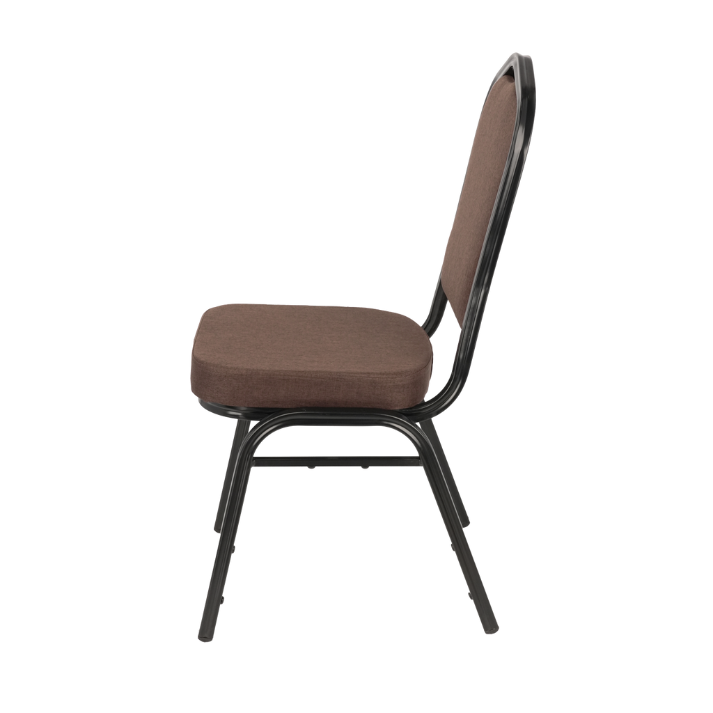 Premium Banquet Stacking Chair Brown