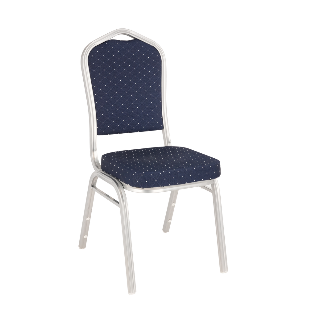 Premium Banquet Stacking Chair Blue