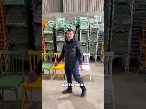 Polypropylene Caffe/Bistro Polypropylene Stacking Chair Black