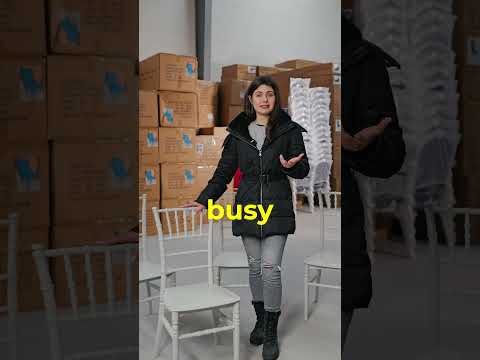 Chiavari Tiffany Polypropylene Stacking Chair White